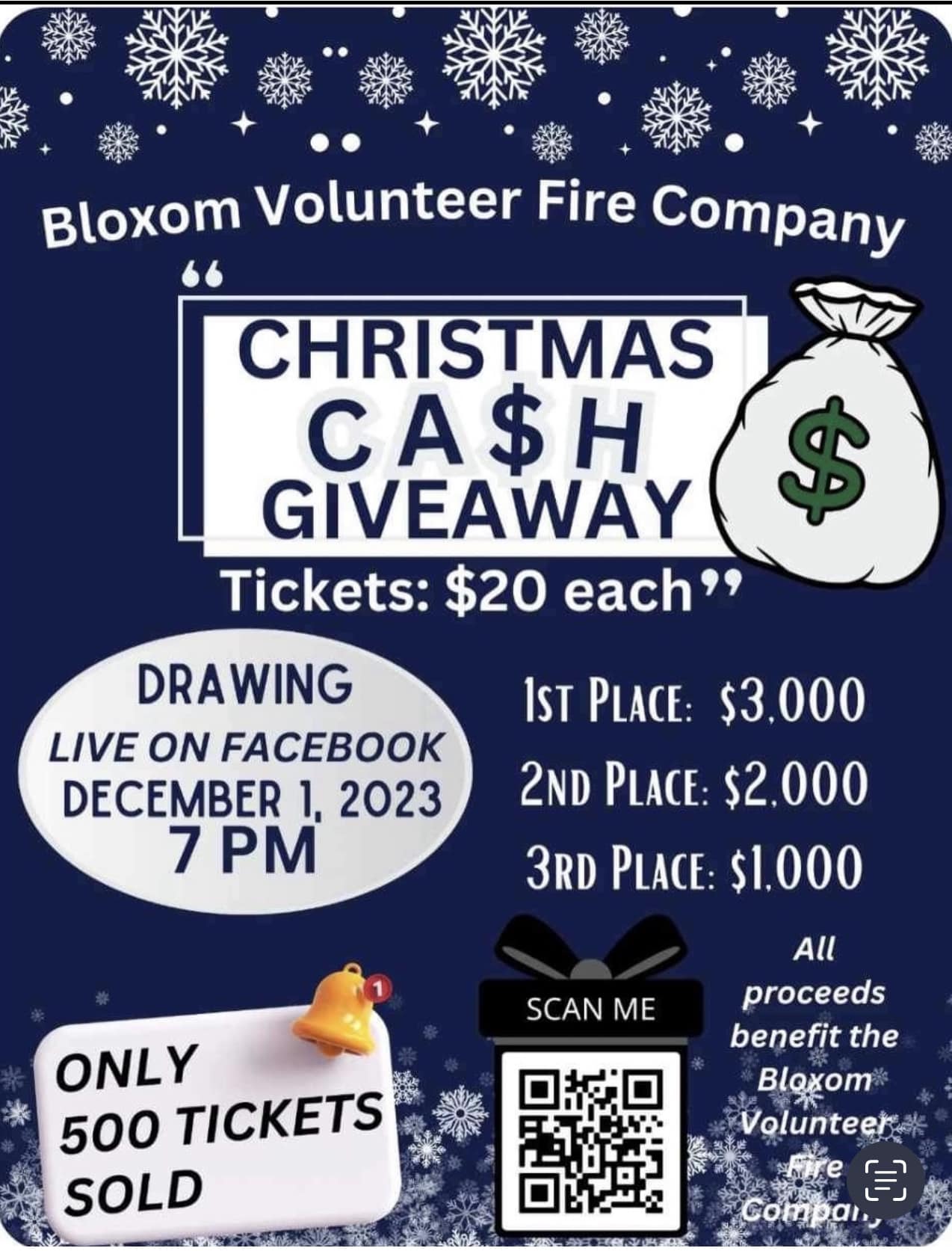 Christmas Cash Giveaway Bloxom VFC WOW That's Country 10 In a Row