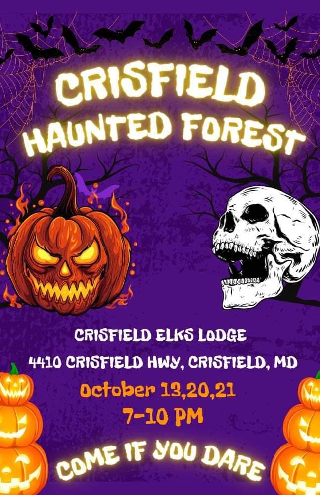 Crisfield Elks Lodge Haunted Forest WOW That's Country 10 In a Row